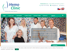 Tablet Screenshot of hemoclinic.eu