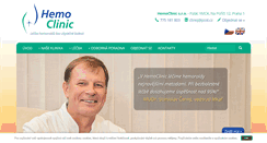 Desktop Screenshot of hemoclinic.cz